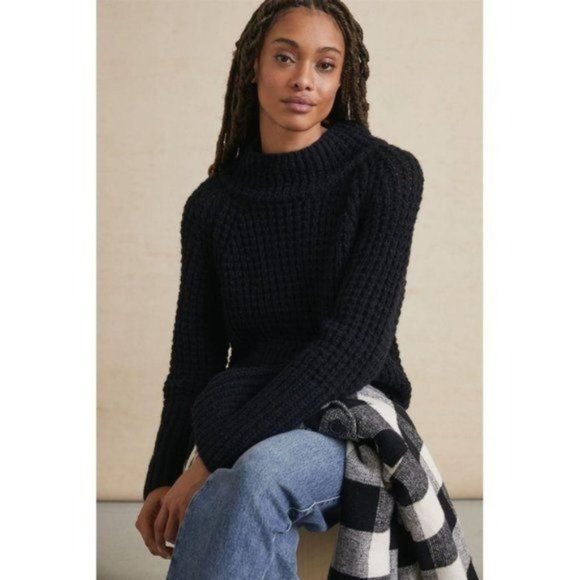 Anthropologie Maeve Dionne Bell-Sleeved Sweater - Picture 1 of 13
